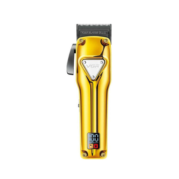Imagen de Maquina De Corte De Pelo Inalambrica Vgr V-136 Dorada Gold