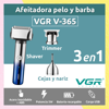 Imagen de Maquina De Corte De Pelo 3 en 1 Inalámbrica VGR V-365