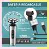 Imagen de Afeitadora Eléctrica Inalámbrica Impermeable Shaver Vgr V-385