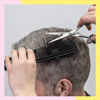 Imagen de Peine Corrido Para Corte Pelo Peluqueria Dompel D4569 Negro