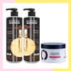 Imagen de Shampoo Sin Sal Riviera Células Madre 1L + Acondicionador Sin Sal 1L + Keratina Riviera Ka 350gr