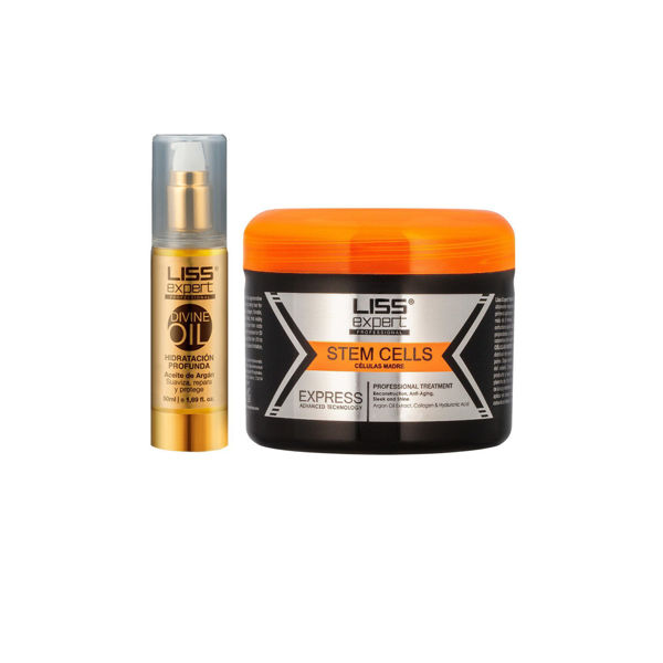 Imagen de Alisado Liss Expert Con Células Madre 250ml + Aceite De Argán Liss Expert 50ml