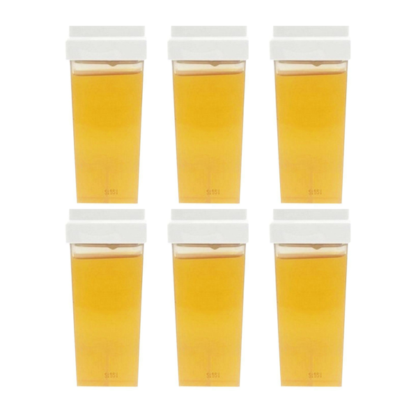 Imagen de Pack 6 Ceras Depilatorias Roll-On Beauty Line Natural Miel 100gr