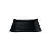 Imagen de Bandeja Plato De Melamina Negro Para Sushi 22cm X 13cm