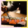 Imagen de Bandeja Plato De Melamina Negro Para Sushi 31cm X 14cm