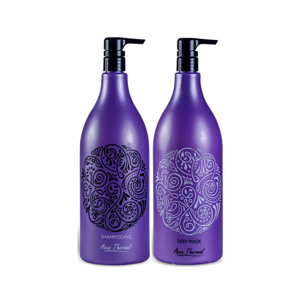Imagen de Shampoo Sin Sal Aqua Thermal Pro Vitamina 1,5L + Acondicionador 1,5L