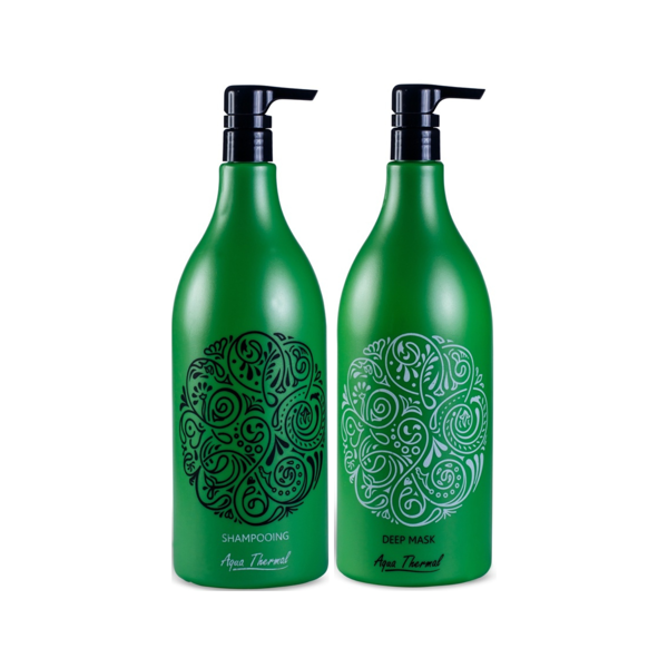 Imagen de Pack Shampoo Sin Sal Aqua Thermal Pro Brushing 1,5L + Acondicionador 1,5L