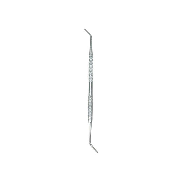 Imagen de Explorador Doble De Acero Inoxidable Para Uñas Manicura Pedicura 13cm