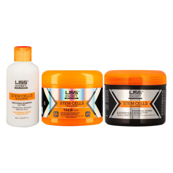 Imagen de Alisado Liss Expert 250ml + Shampoo + Mascara Magic 250ml