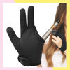 Imagen de Guante Térmico Para Peinar Resistente Al Calor Peluquería Negro 20cm