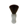 Imagen de Brocha Saca Pelo Barba Profesional Mango Curvo Para Barberia 15cm