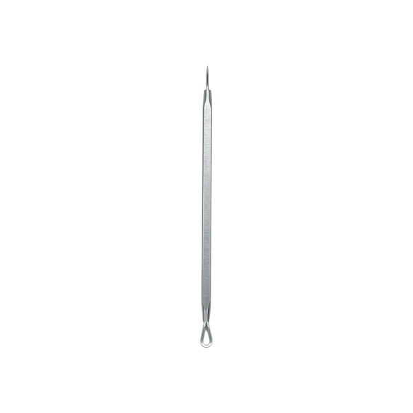 Imagen de Quita Comedones Con Punta Y Aro De Acero Inoxidable 12,5cm