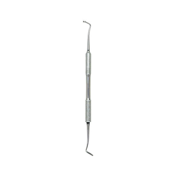Imagen de Explorador Doble De Acero Inoxidable Para Uñas Zola 14cm
