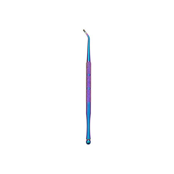 Imagen de Explorador De Uñas Zola De Acero Inoxidable Bicolor 11cm