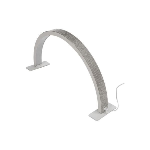 Imagen de Lampara Led Media Luna Con Brillos Para Manicura 69cm