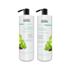 Imagen de Shampoo Sin Sal Riviera Menta y Limón 1L + Acondicionador Para Cabellos Grasos 1L