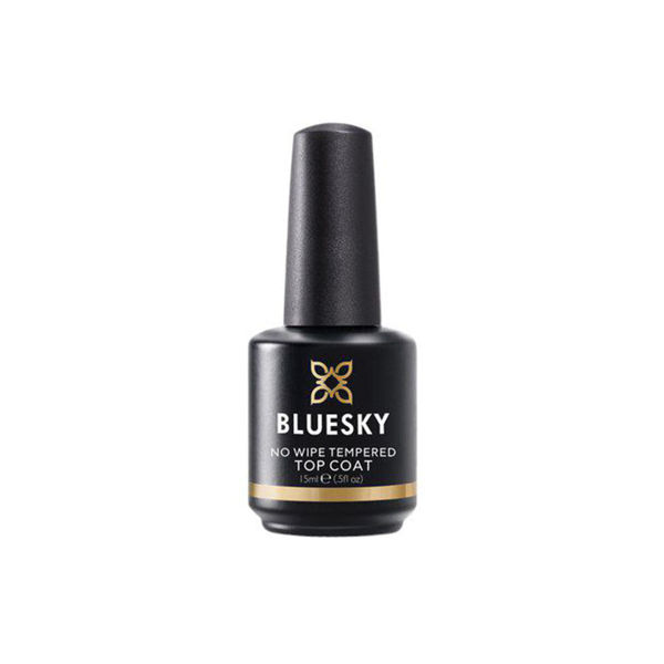 Imagen de Esmalte De Uñas Bluesky No Wipe Tempered Smart Top Coat 15ml