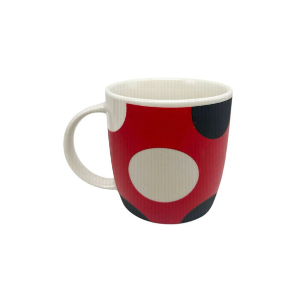 Imagen de Taza Cerámica Diseño Con Circulos 300ml