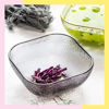 Imagen de Bowl Recipiente De Vidrio Plateado Martillado 16cm X 7cm 850ml