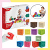 Imagen de Juego De Bloques De Goma De Encastre Multicolor Para Bebé