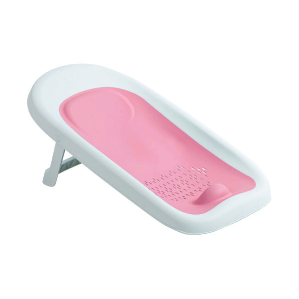 Imagen de Soporte De Ducha Baño Para Bebé De Plástico Y Silicona 53cm