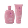 Imagen de Pack Shampoo Sin Sal Alfaparf Semi Di Lino Nutritive 250ml + Acondicionador 200ml
