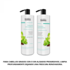 Imagen de Shampoo Sin Sal Riviera Menta y Limón 1L + Acondicionador Para Cabellos Grasos 1L