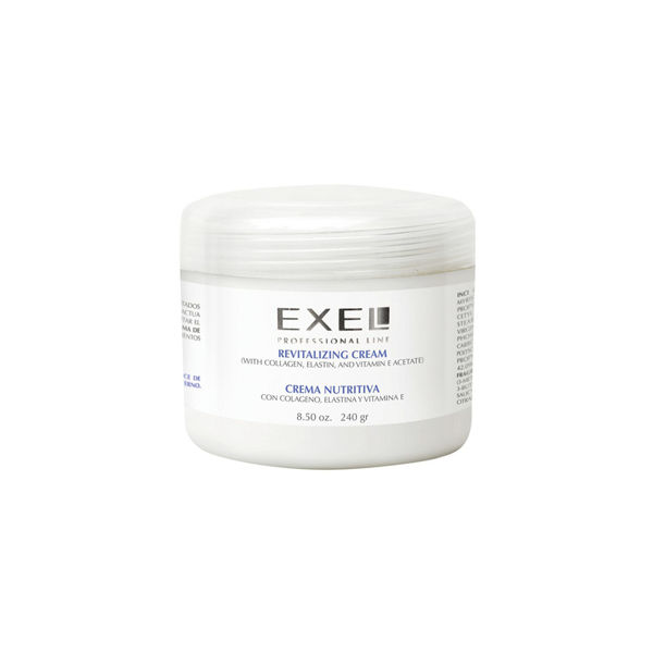 Imagen de Crema Nutritiva Exel Con Colágeno Elastina Y Vitamina E 240gr