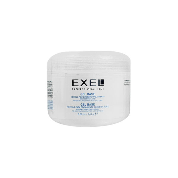 Imagen de Gel Base Vehículo Exel Para Tratamiento Cosmetológico 240ml