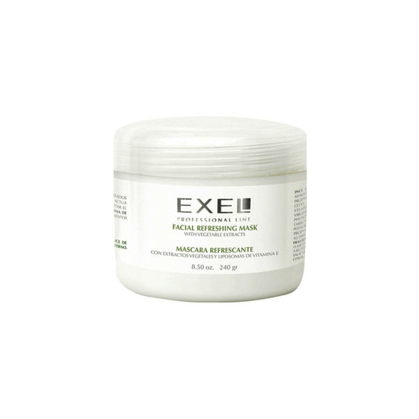 Imagen de Máscara Facial Refrescante Exel Con Vitamina E Y Vegetales 240gr