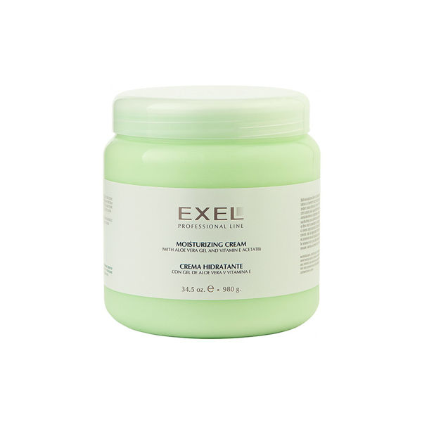 Imagen de Crema Hidratante Exel Con Gel De Aloe Vera Y Vitamina E 980gr