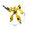 Imagen de Robot Auto Transformer Amarillo Con Accesorios 30cm