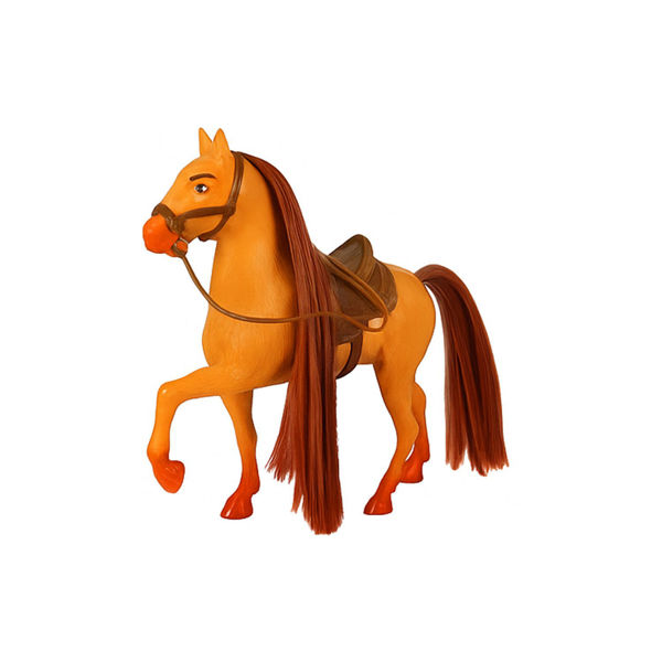 Imagen de Juguete De Caballo Equitación Con Montura Gris Marrón