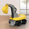 Imagen de Buggy Auto Excavadora Amarilla Con Pala Para Niños 30x63cm
