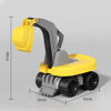 Imagen de Buggy Auto Excavadora Amarilla Con Pala Para Niños 30x63cm