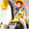 Imagen de Buggy Auto Excavadora Amarilla Con Pala Para Niños 30x63cm