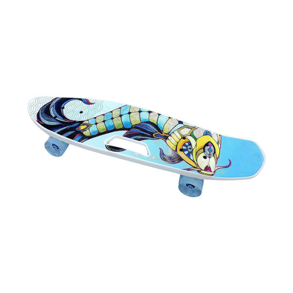 Imagen de Skate Patineta Con Agarre Ruedas Con Luces 64cm X 17cm