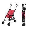 Imagen de Cochecito De Paseo Bebote Muñecas Color Negro Y Rosa