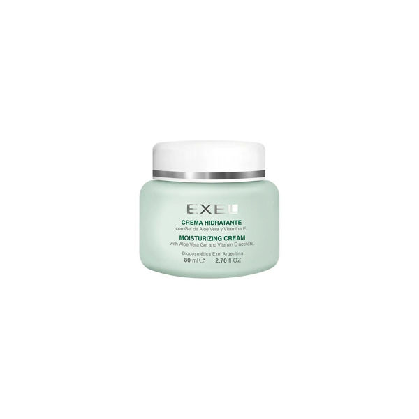 Imagen de Crema Hidratante Facial Exel Gel De Aloe Vera y Vitamina E 80ml