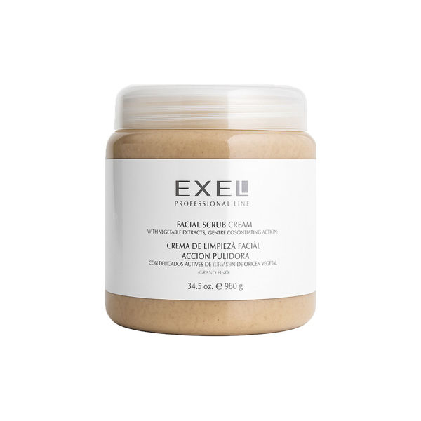 Imagen de Crema De Limpieza Facial Pulidora Exel Grano Fino 980gr