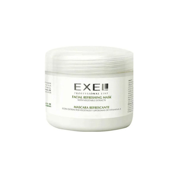 Imagen de Máscara Facial Refrescante Exel Con Vitamina E Y Vegetales 500gr