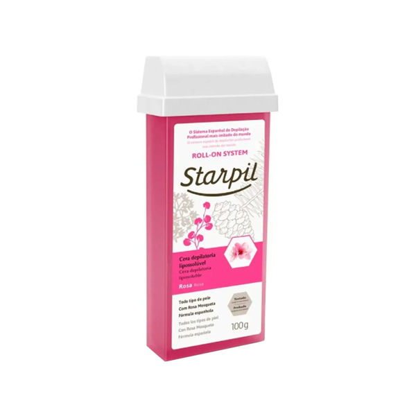 Imagen de Cera Depilatoria En Roll On Starpil Rosa Piel Sensible 100gr