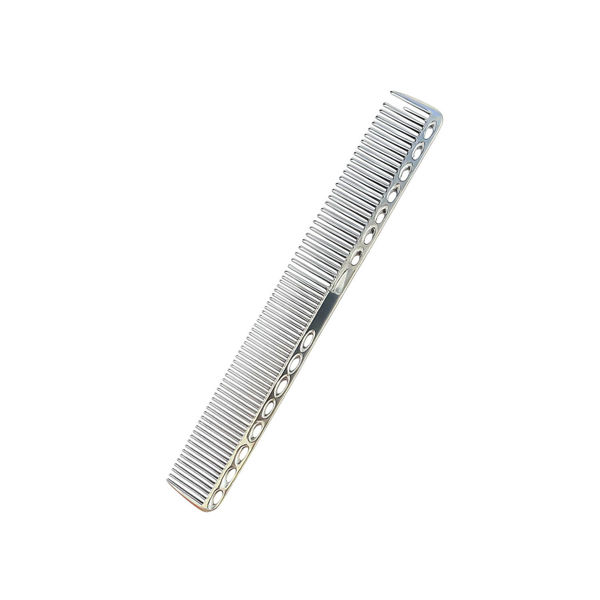 Imagen de Peine Profesional Metálico Plata Antifrizz Peluquería 17,5cm