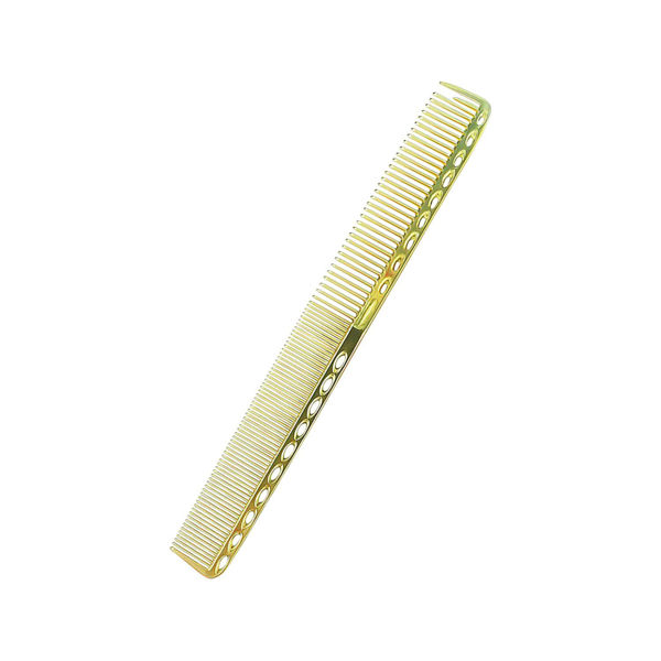 Imagen de Peine Profesional Metálico Dorado Antifrizz Peluquería 21cm