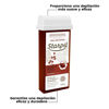 Imagen de Pack 24 Ceras Depilatorias Rollon Starpil Chocolate 100gr