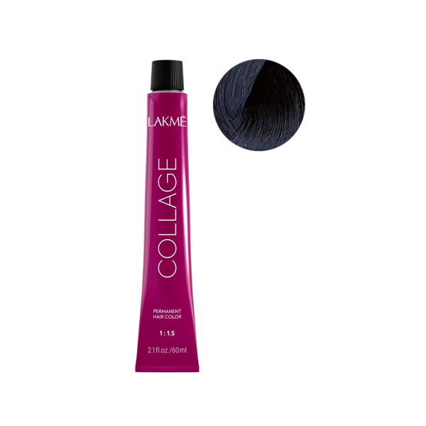 Imagen de Tinta Permanente Profesional Lakme Collage N° 1/70 60ml