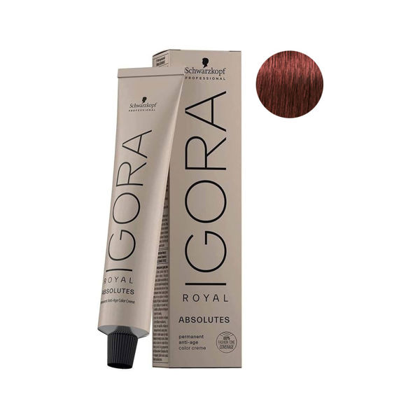 Imagen de Tinta Permanente Schwarzkopf Igora Royal Absolutes 6-80 60ml