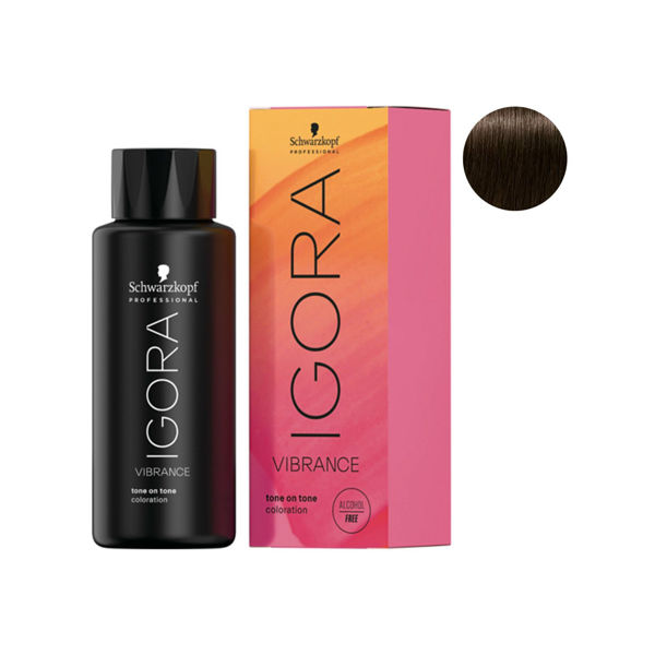 Imagen de Tinta Demipermanente Schwarzkopf Igora Vibrance 4-0 60ml