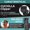 Imagen de Maquina De Corte De Pelo Inalámbrica Vgr V-003 Negro Y Dorada