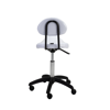 Imagen de Taburete Ergonómico Con Respaldo Y Rueditas